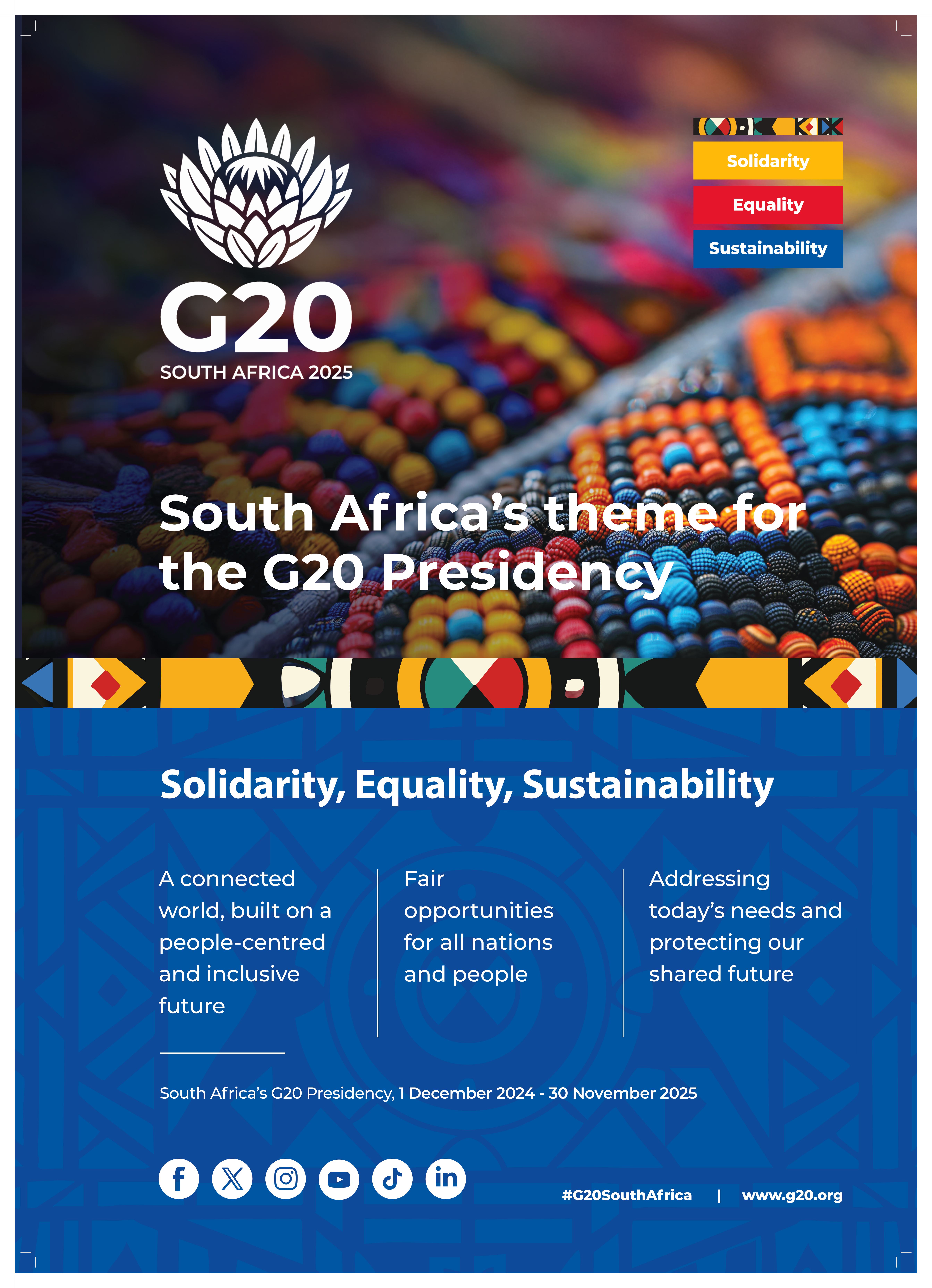 2024 G20 Posters Generic Theme