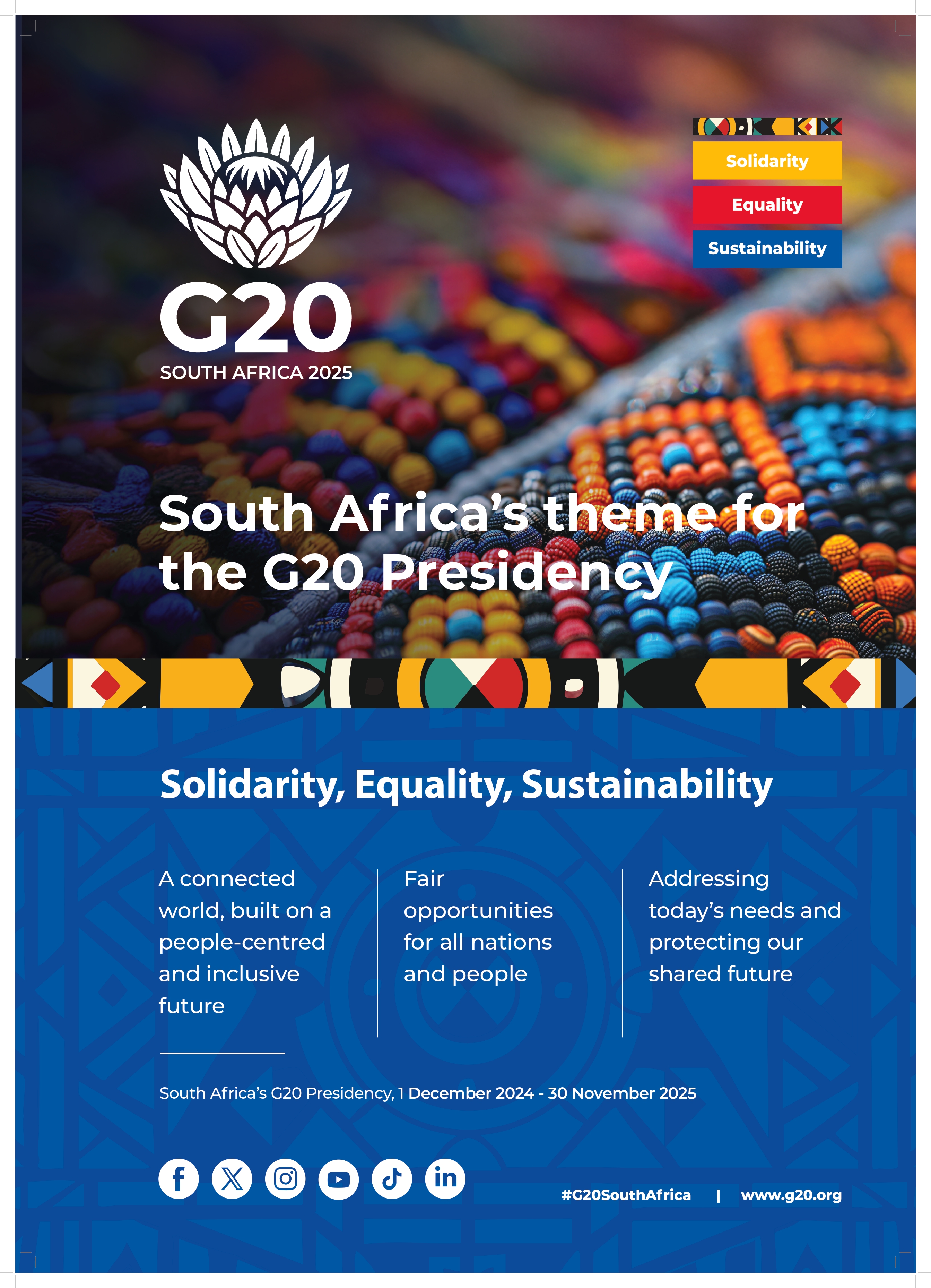 2024 G20 Posters Generic Theme